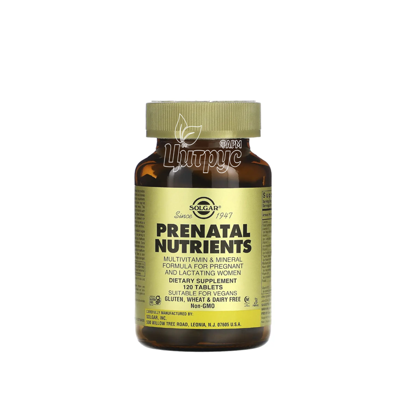 фото 1/Солгар (Solgar) Пренатабс 120 штук таблетки