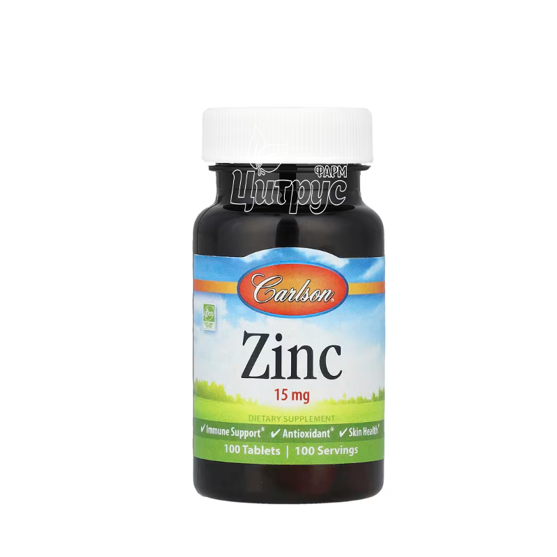 фото 1/Цинк Карлсон (Carlson Zinc) 100 штук таблетки