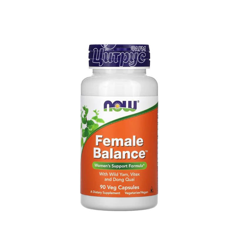 фото 1/Жіночий баланс Нау Фудс 90 штук (Female Balance Now Foods) капсули вегетеріанські