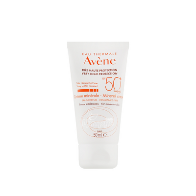Крем Авен (Avene) Сонцезахисний мінеральний з SPF 50+ 50 мл