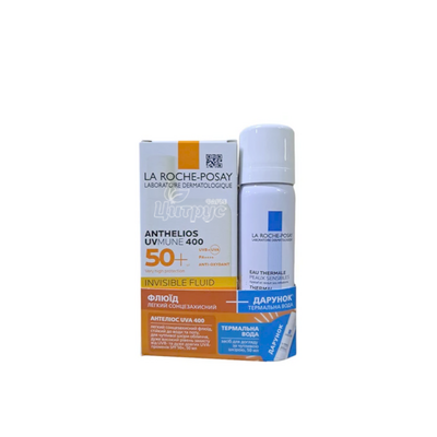 Ля Рош Позе Антгеліос (La Roche Posay Anthelios) Бом набір UVA 400 флюїд 2025 р.