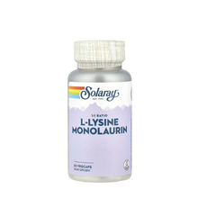 Соларей (Solaray) L-лізин монолаурин 1:1 веганські капсули 60 штук
