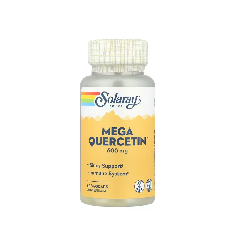 фото 1/Соларей (Solaray) Мега Кверцетин (Mega Quercetin) 600 мг капсули 60 штук