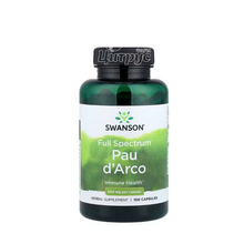 Свансон (Swanson) По Д*арко (кора мурашиного дерева) 500 мг 100 штук (Pau D`arco Extract) капсули