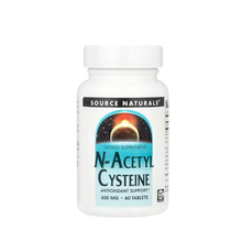 NAC N-ацетилцистеїн 600 мг 60 штук Сорс Нейчералс (NAC Source Naturals) таблетки