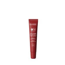 Бабе (Babe) Сан Протекш (Sun Protection) Бальзам-тінт для губ та щік з гіалурованою кислотою SPF 50 Cherry15 мл