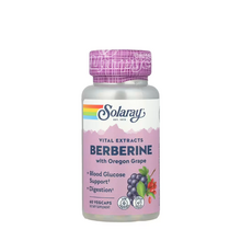 Соларей (Solaray) Берберин з екстрактом винограду (Berberine with Oregon Grape) Підтримка рівня глюкози 60 штук капсули
